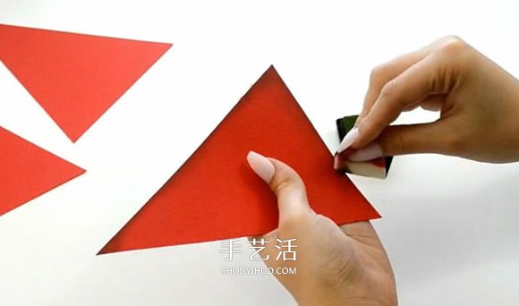自制圣誕樹爆炸盒的方法詳細步驟圖解 -  itrip.net.cn