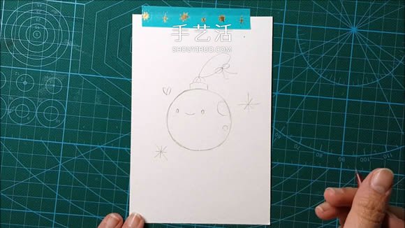 4種簡單又可愛的手繪圣誕賀卡制作方法 -  itrip.net.cn