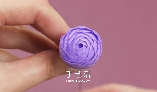 皺紋紙手工制作超美玫瑰花圖解 -  itrip.net.cn