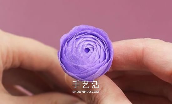 皺紋紙手工制作超美玫瑰花圖解 -  itrip.net.cn