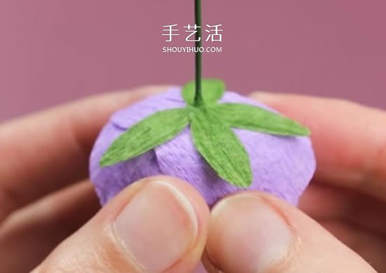 皺紋紙手工制作超美玫瑰花圖解 -  itrip.net.cn