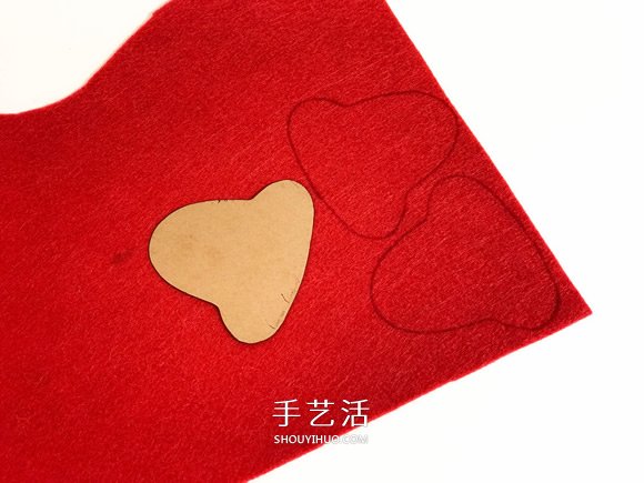 不織布手工制作超可愛圣誕樹掛件圖解 -  itrip.net.cn