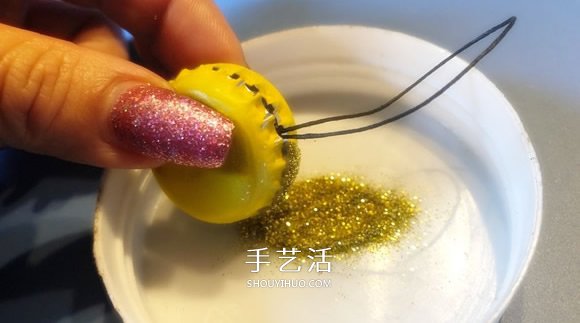 啤酒瓶蓋手工制作馬卡龍飾品圖解教程 -  itrip.net.cn