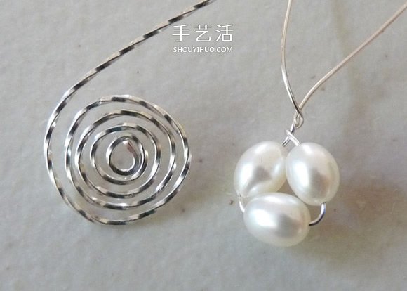 金屬絲手工制作創(chuàng)意鳥巢耳環(huán)圖解教程 -  itrip.net.cn