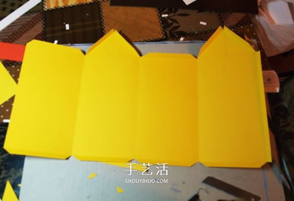 卡紙手工制作圣誕節(jié)房屋模型裝飾 -  itrip.net.cn