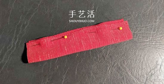 自制草莓束口袋的制作方法圖解 -  itrip.net.cn