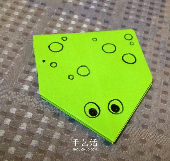 簡單折紙青蛙的詳細(xì)步驟圖解 -  itrip.net.cn