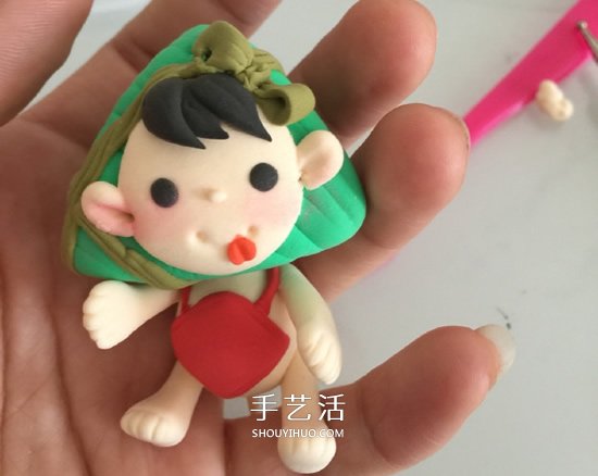 超輕粘土手工制作粽子福娃圖解教程 -  itrip.net.cn