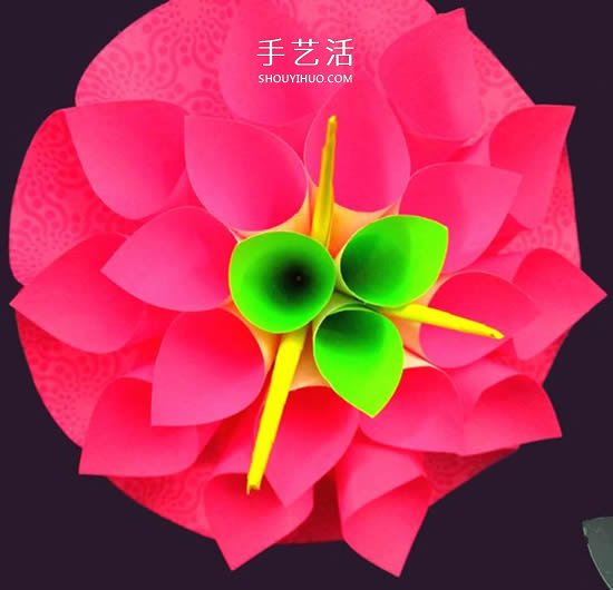 便利貼手工制作立體紙花的做法圖解 -  itrip.net.cn