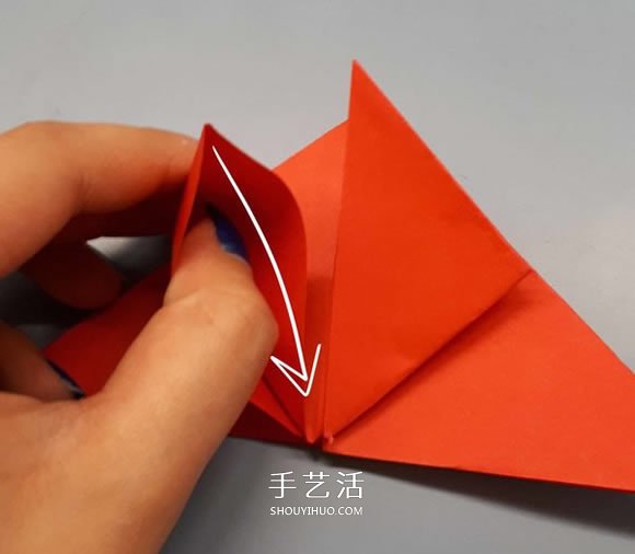 簡單卷心紙玫瑰的折紙方法圖解教程 -  itrip.net.cn