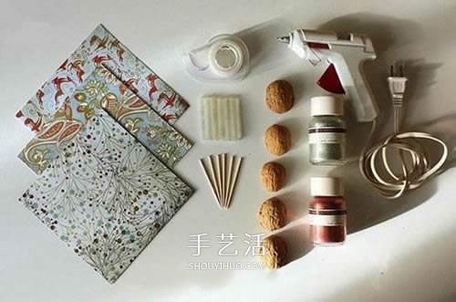 大核桃殼手工制作小帆船的方法教程 -  itrip.net.cn