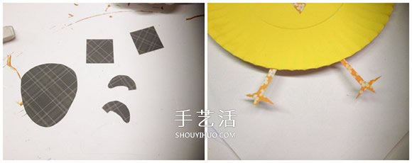 蛋糕紙盤手工制作可愛小動物的做法 -  itrip.net.cn