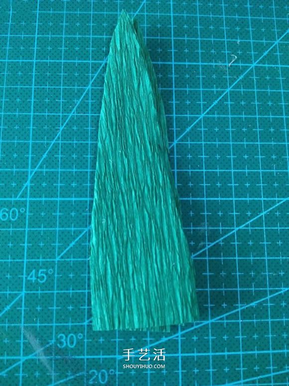 皺紋紙手工制作美麗紙花的做法圖解 -  itrip.net.cn