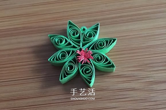 DIY圣誕節(jié)衍紙雪花裝飾的方法圖解 -  itrip.net.cn