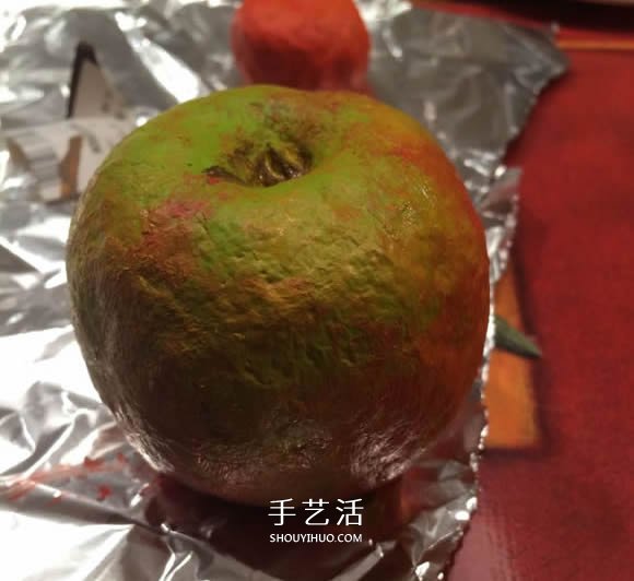 自制逼真蘋果模型的方法教程 -  itrip.net.cn