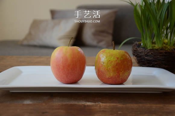 自制逼真蘋果模型的方法教程 -  itrip.net.cn