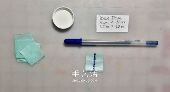 折紙迷你蝴蝶和鴿子 做成精美玻璃裝飾品！ -  itrip.net.cn