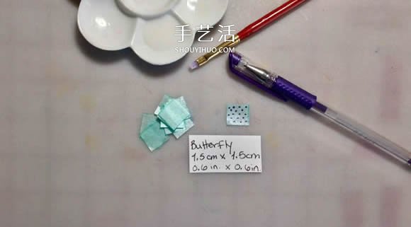 折紙迷你蝴蝶和鴿子 做成精美玻璃裝飾品！ -  itrip.net.cn