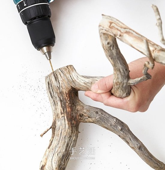 迷人的吊燈裝飾！枯枝和玻璃罐的再利用DIY -  itrip.net.cn