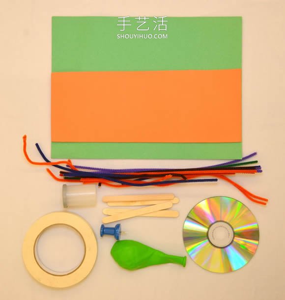 有趣的物理小制作：用舊光盤制作氣球氣墊船 -  itrip.net.cn