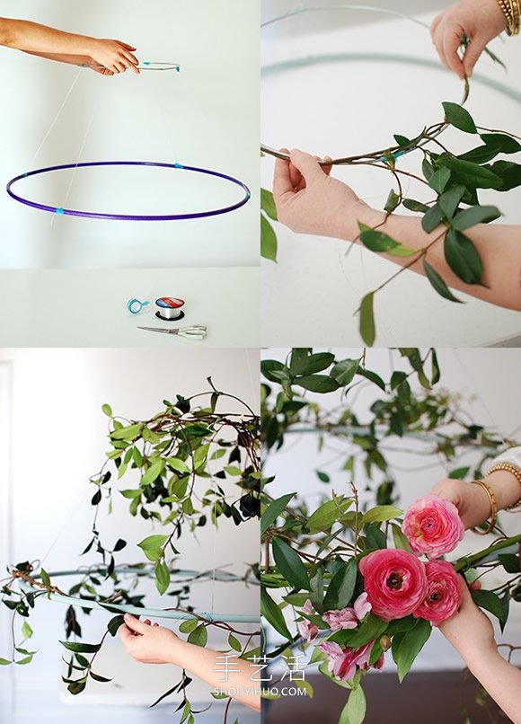 16款各種花DIY制作的迷人手工藝品裝飾 -  itrip.net.cn