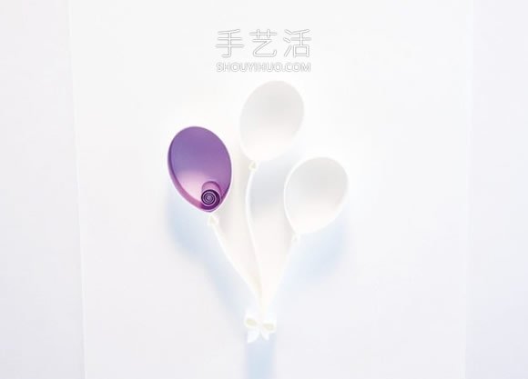 衍紙幾個(gè)氣球 就做成讓人超喜歡的生日卡片！ -  itrip.net.cn