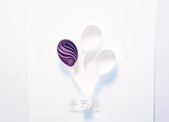 衍紙幾個(gè)氣球 就做成讓人超喜歡的生日卡片！ -  itrip.net.cn