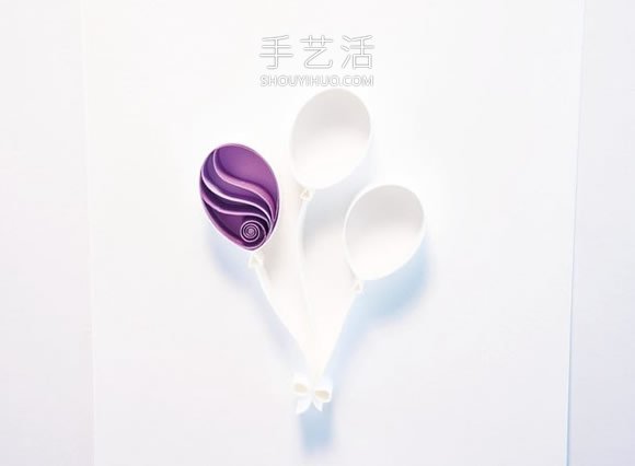 衍紙幾個(gè)氣球 就做成讓人超喜歡的生日卡片！ -  itrip.net.cn