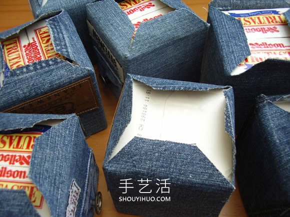 舊牛仔褲改造多功能收納柜 帶抽屜和側(cè)邊袋！ -  itrip.net.cn