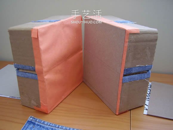 舊牛仔褲改造多功能收納柜 帶抽屜和側(cè)邊袋！ -  itrip.net.cn