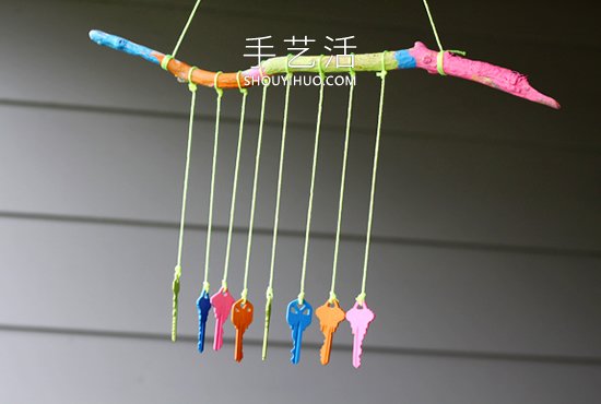 廢品舊物再利用！自制創(chuàng)意春天風(fēng)鈴的教程 -  itrip.net.cn