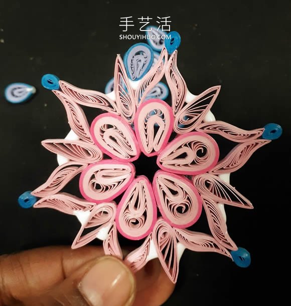 象征著吉祥如意！衍紙曼荼羅花的制作教程 -  itrip.net.cn