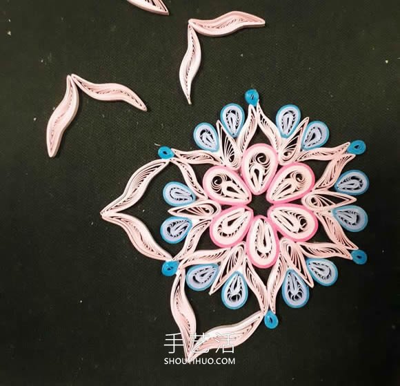 象征著吉祥如意！衍紙曼荼羅花的制作教程 -  itrip.net.cn