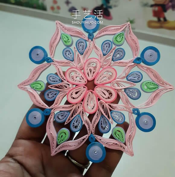象征著吉祥如意！衍紙曼荼羅花的制作教程 -  itrip.net.cn