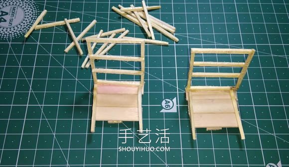 迷你才可愛(ài)！用雪糕棍和火柴棍制作桌椅視頻 -  itrip.net.cn
