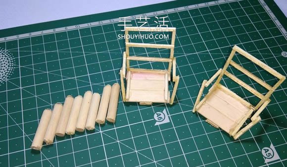 迷你才可愛(ài)！用雪糕棍和火柴棍制作桌椅視頻 -  itrip.net.cn