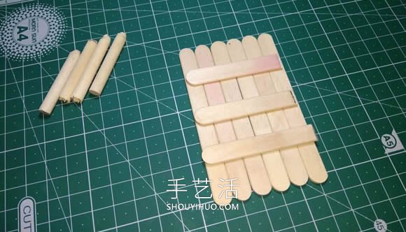迷你才可愛(ài)！用雪糕棍和火柴棍制作桌椅視頻 -  itrip.net.cn