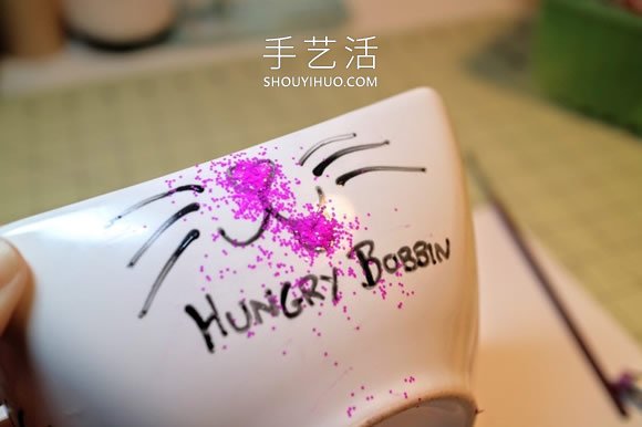 用陶瓷筆畫一只食物碗 隨時(shí)掌握貓咪小心情！ -  itrip.net.cn