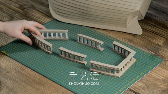 超逼真海盜船模型制作視頻 僅僅用了硬紙板！ -  itrip.net.cn