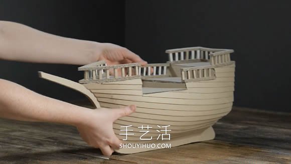 超逼真海盜船模型制作視頻 僅僅用了硬紙板！ -  itrip.net.cn