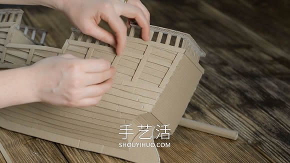 超逼真海盜船模型制作視頻 僅僅用了硬紙板！ -  itrip.net.cn