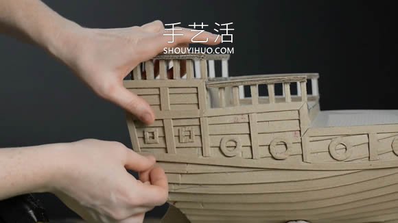超逼真海盜船模型制作視頻 僅僅用了硬紙板！ -  itrip.net.cn