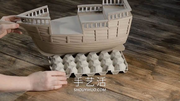 超逼真海盜船模型制作視頻 僅僅用了硬紙板！ -  itrip.net.cn