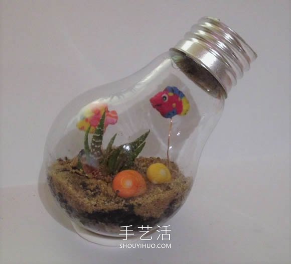 超詳細(xì)燈泡改造教程 自制一個(gè)漂亮微景觀！ -  itrip.net.cn