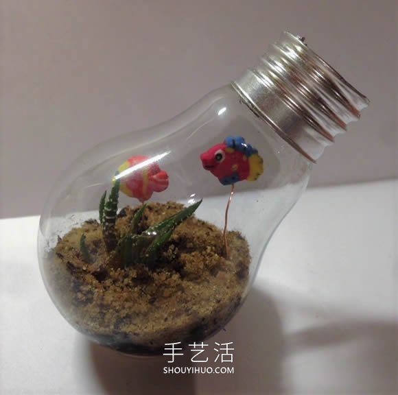 超詳細(xì)燈泡改造教程 自制一個(gè)漂亮微景觀！ -  itrip.net.cn
