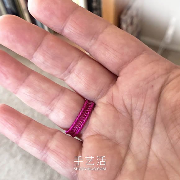 超美金屬繞線編織戒指教程 含視頻和圖解！ -  itrip.net.cn