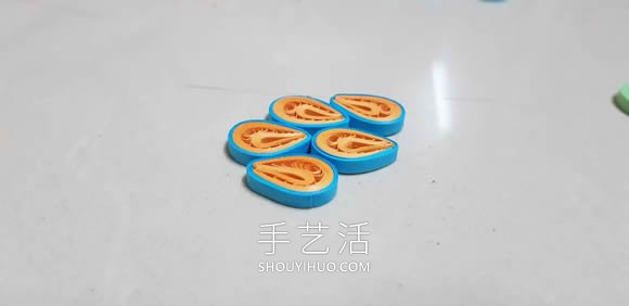 衍紙教程：超美的桌椅、水果籃和花瓶 -  itrip.net.cn