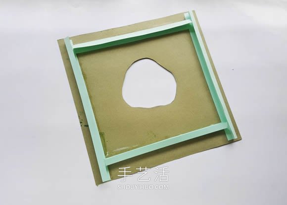 超詳細3D立體紙雕教程圖解：叢林里的無臉人 -  itrip.net.cn