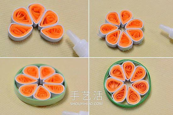 就像檸檬切片！創(chuàng)意衍紙耳環(huán)手工制作教程 -  itrip.net.cn