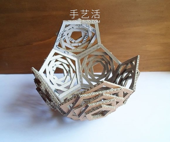 自制幾何球形燈！超美紙板燈飾手工制作教程 -  itrip.net.cn